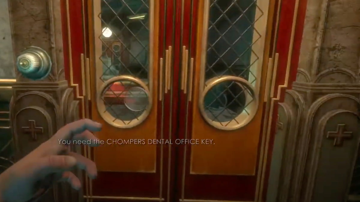 Chompers dental office locked door in bioshock