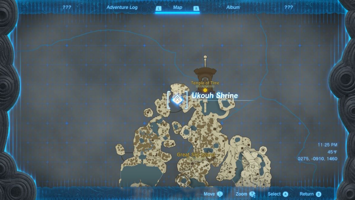 Ultrahand location in Tears of the Kingdom