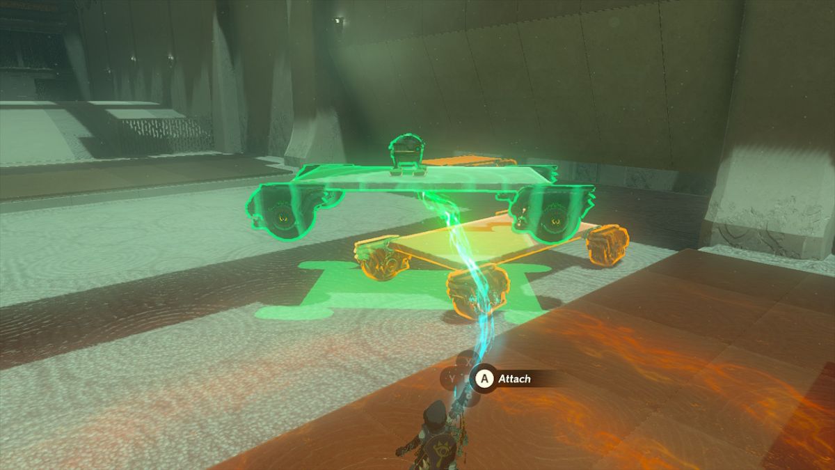 Zelda: Tears of the Kingdom Susuyai Shrine A Spinning Device Puzzle treasure chest location