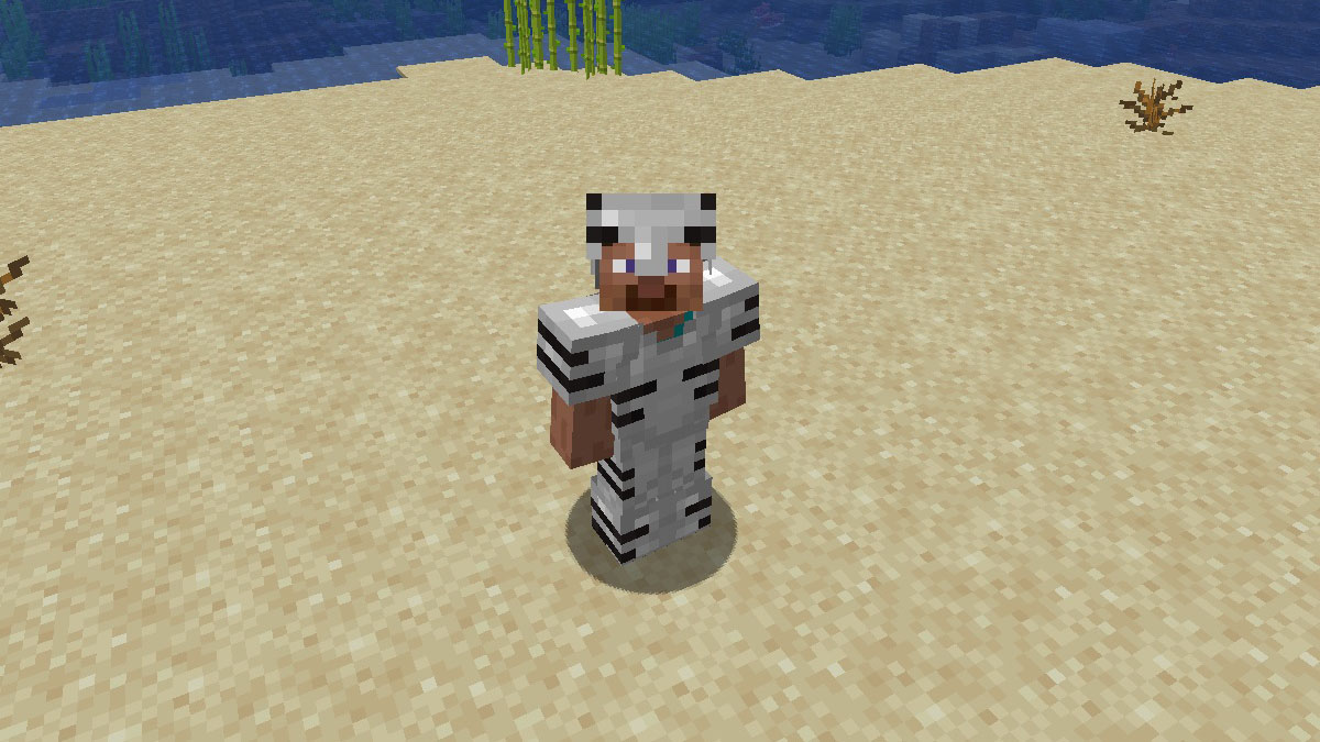 Rib armor trim in Minecraft