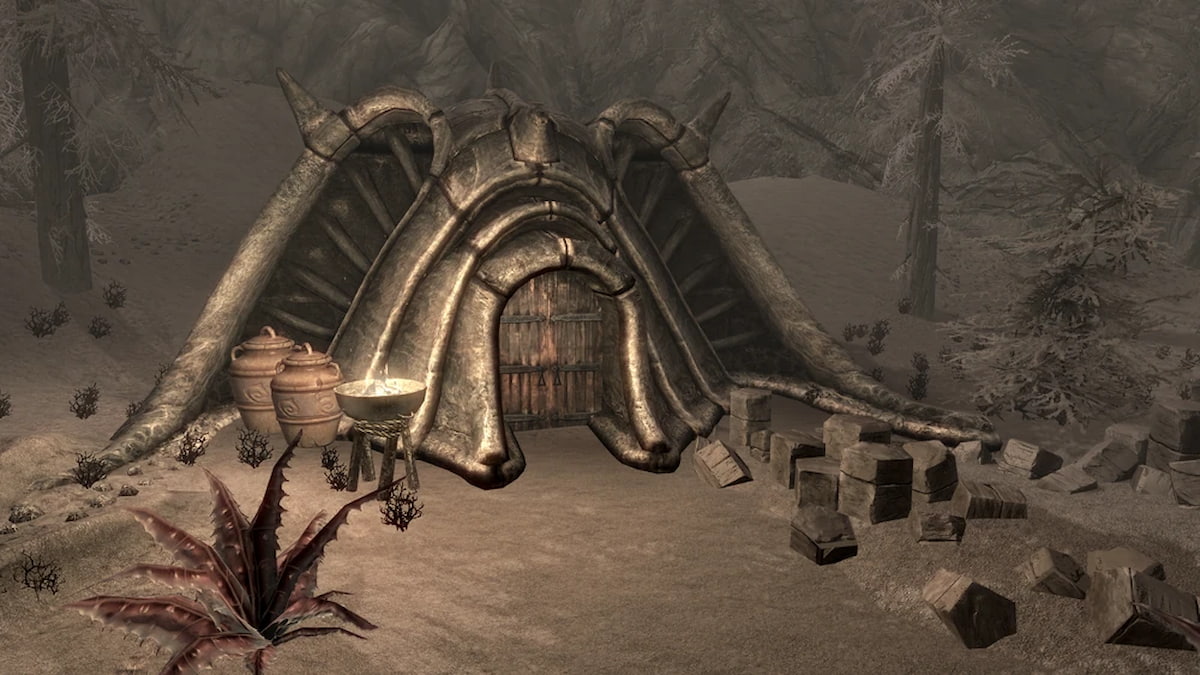 Player home in Solstheim Raven Rock, Severin Manor, in Skyrim