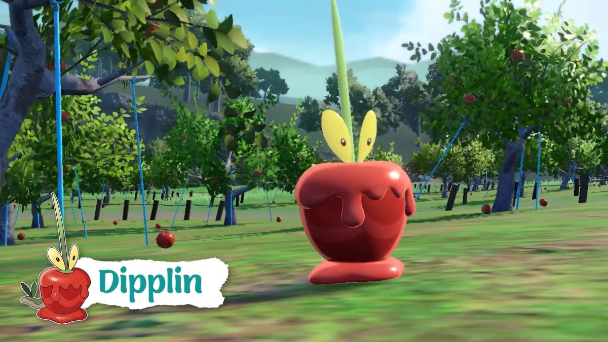 Dipplin in Pokemon Scarlet & Violet DLC