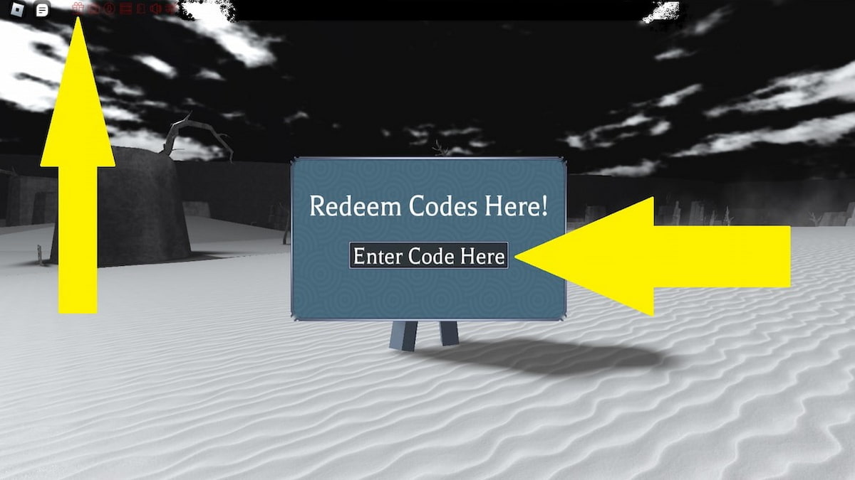 How to redeem codes in Type Soul