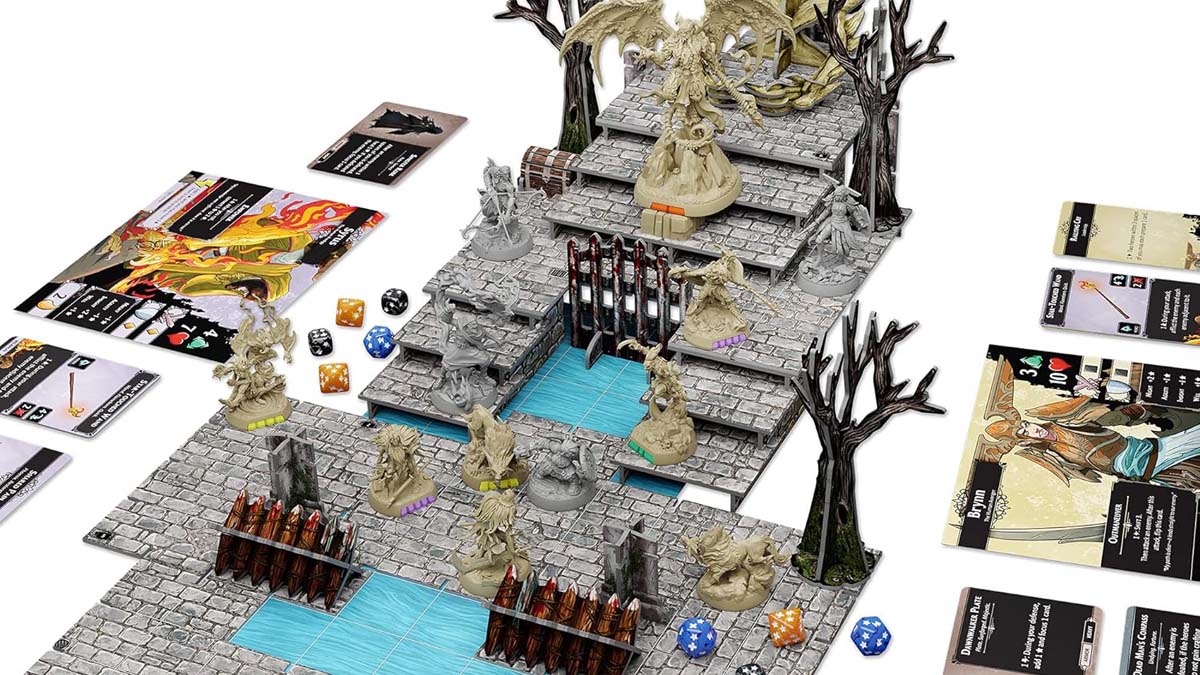 Cooperative fantasy board game