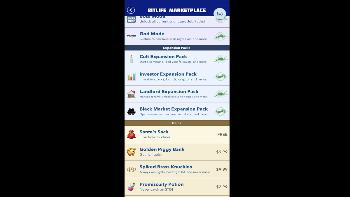 BitLife Marketplace