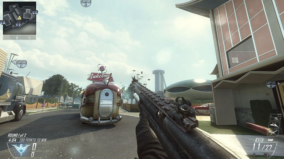 The KSG in Black Ops 2