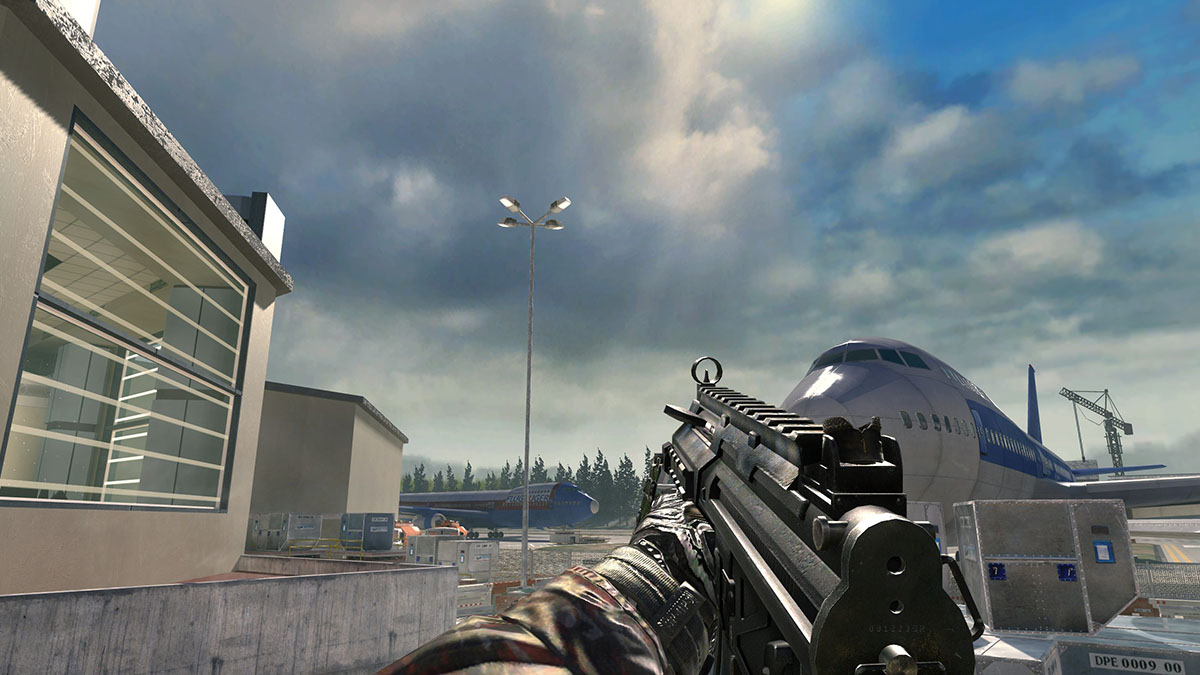 The MP5K in MW2 (2009)