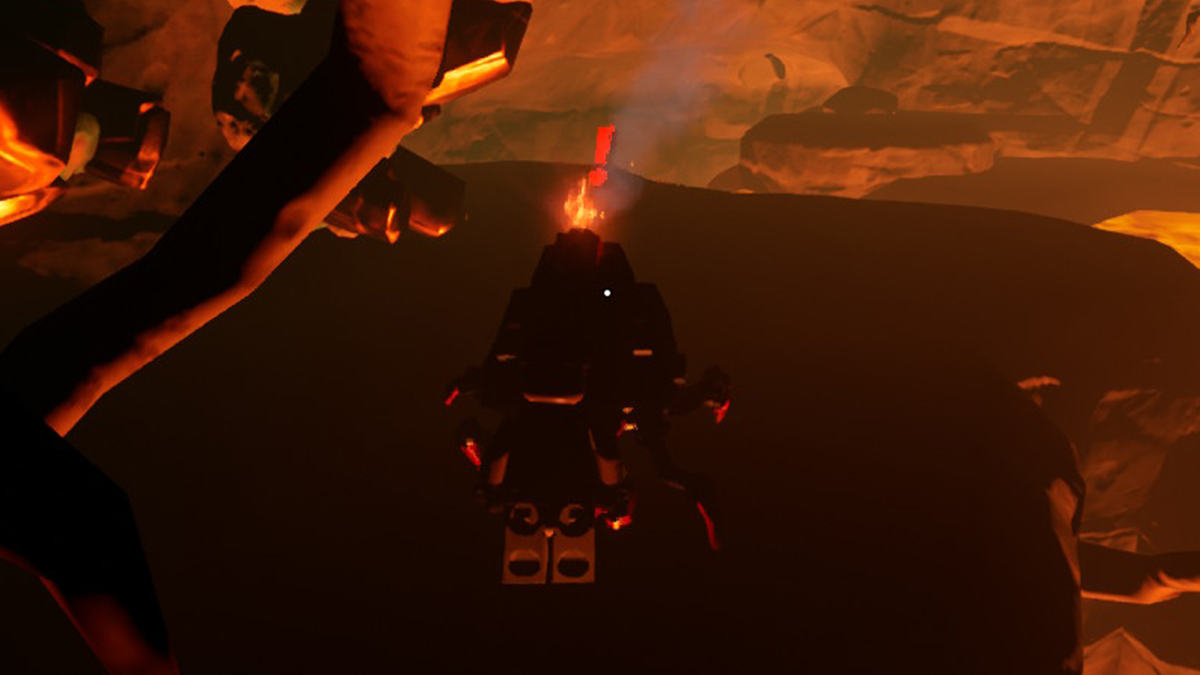 blaster enemy in lava cave