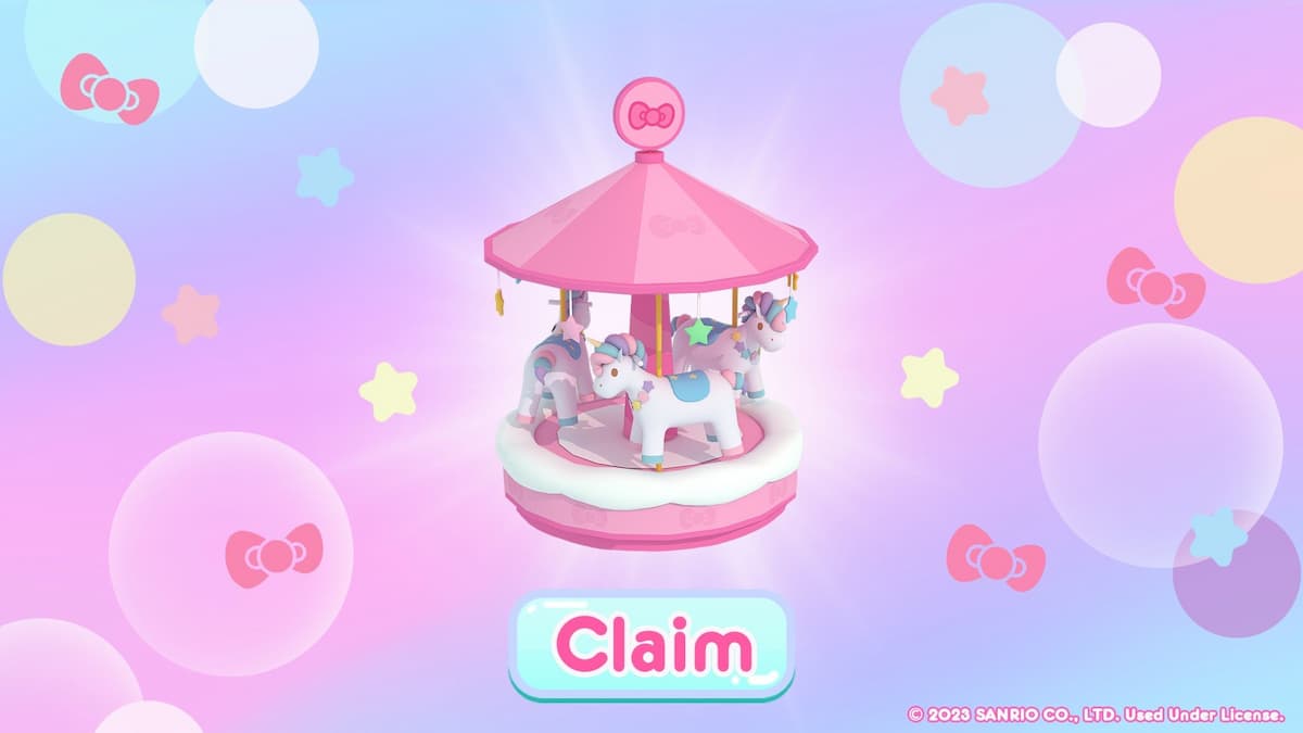 Unicorn merry-go-round