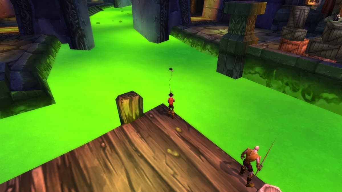 Undead fishing in Undercity