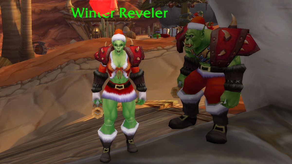 A Winter Reveler in WoW Classic: SoD