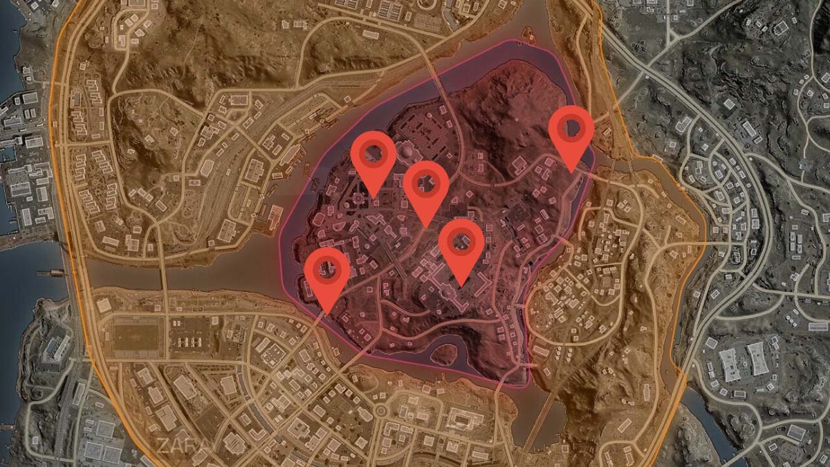 Mega Abominations locations in CoD MWZ