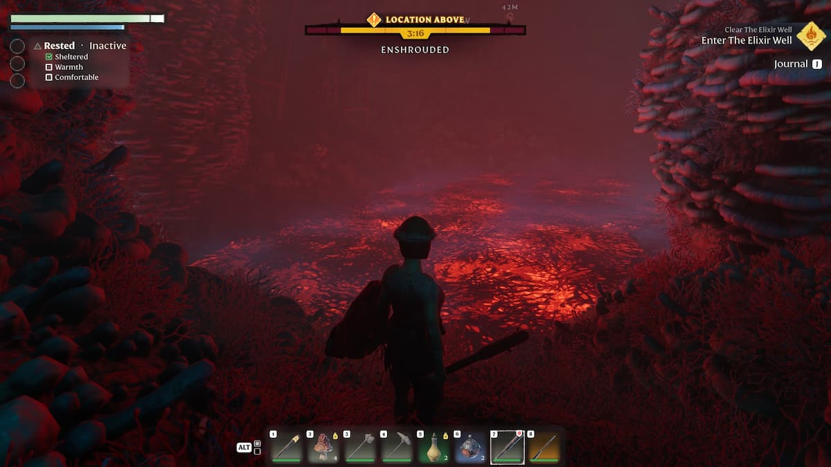 Lava in the Shroud.