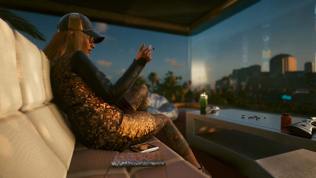 Mosaic Gleam Blazer With Puncture-resistant Mesh in Cyberpunk 2077