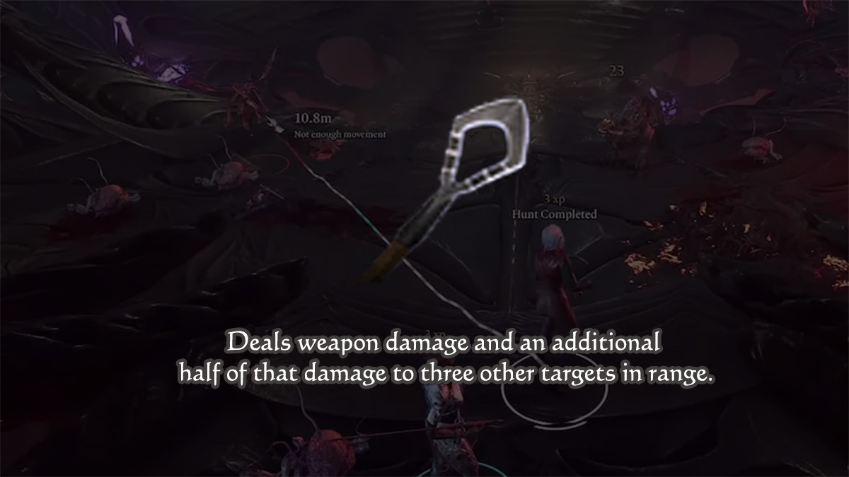 arrow of many targets description in baldurs gate 3