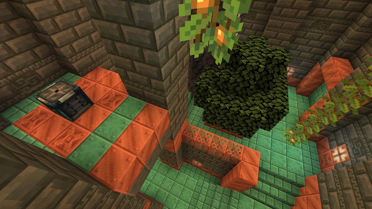 Loot Vault in the Trial Chambers of Minecraft