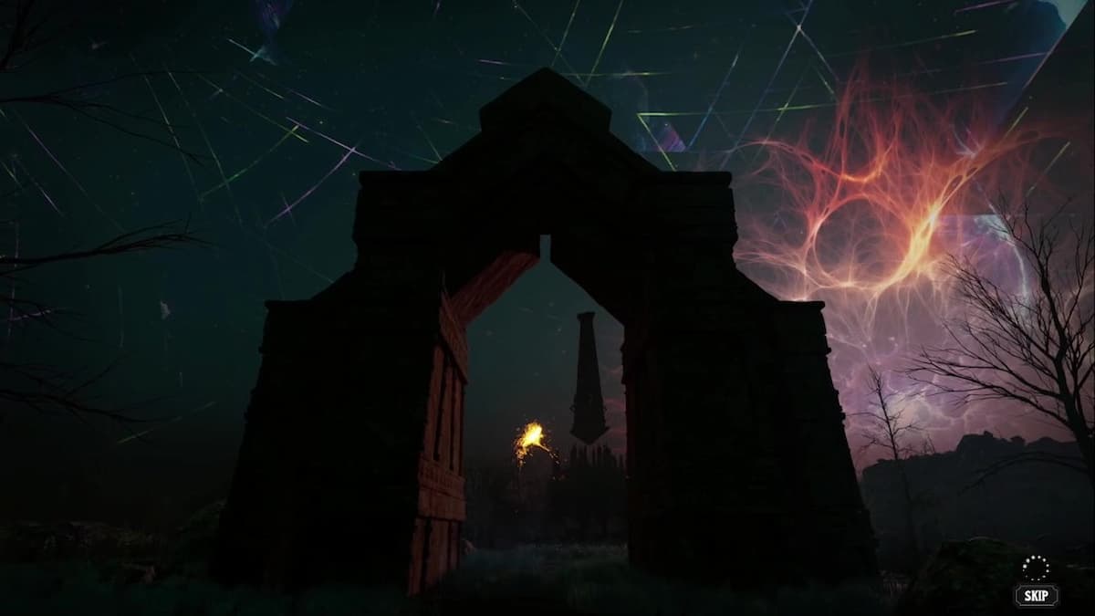 Portal archway from opening cinematic.