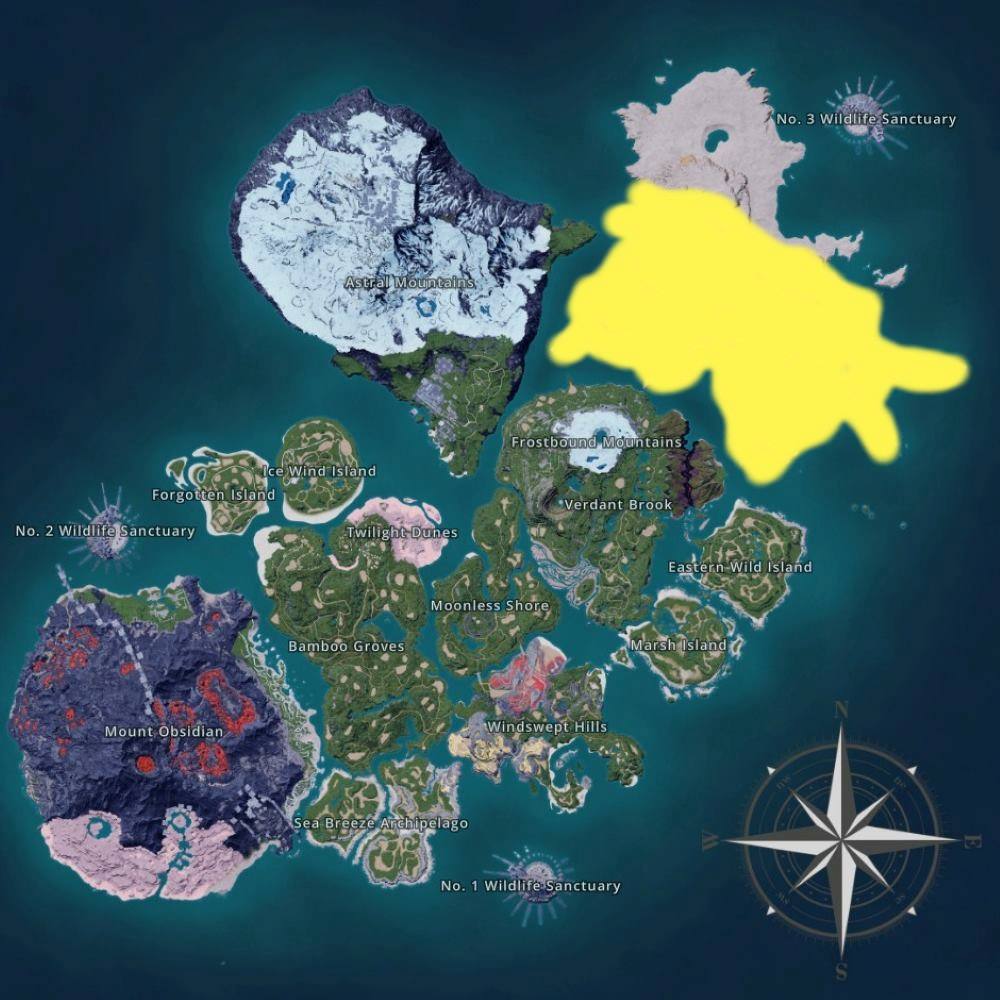 Robinquill Terra location in Palworld