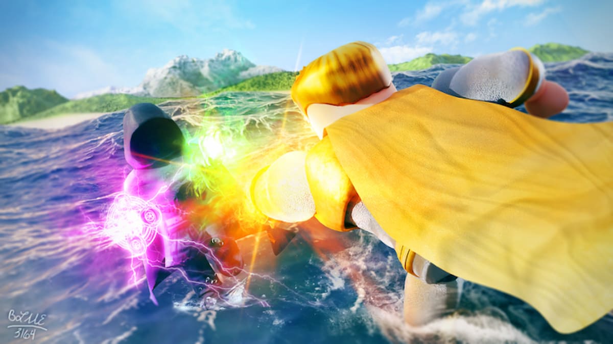 Promo image for Super Power Grinding Simulator.