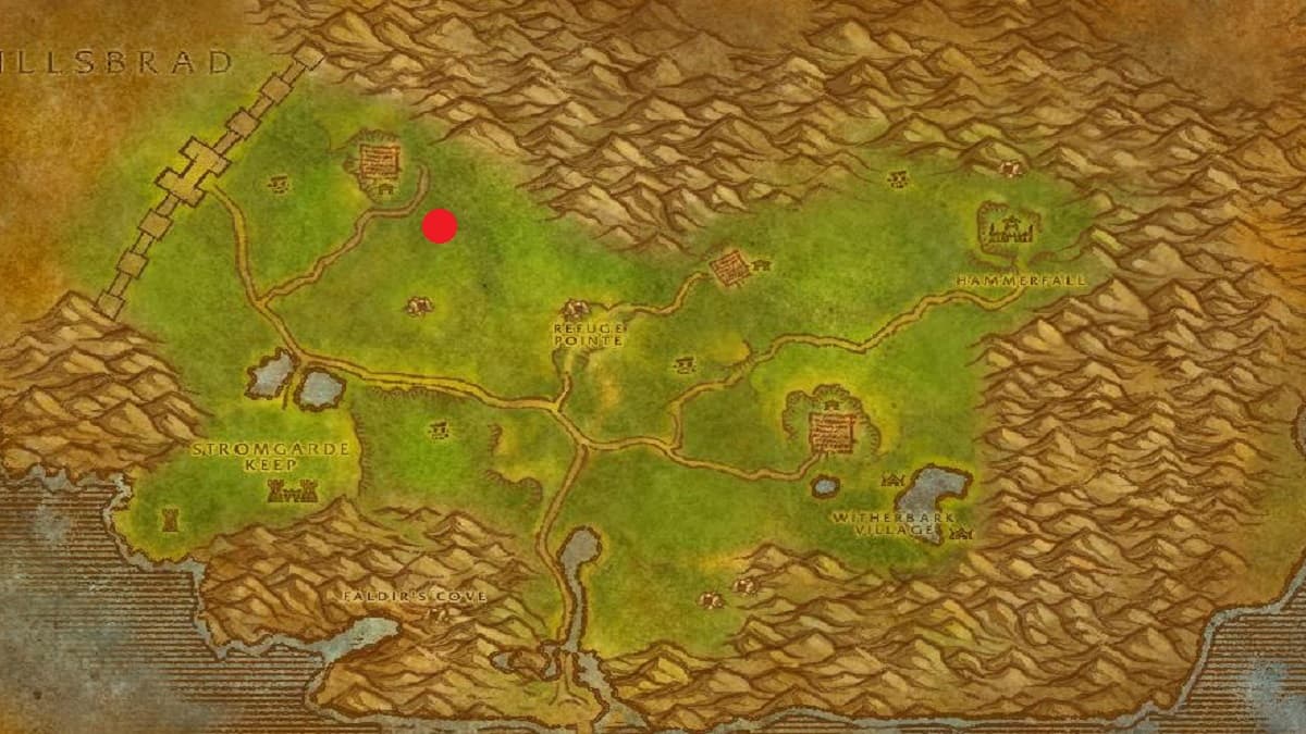 arathi highlands map