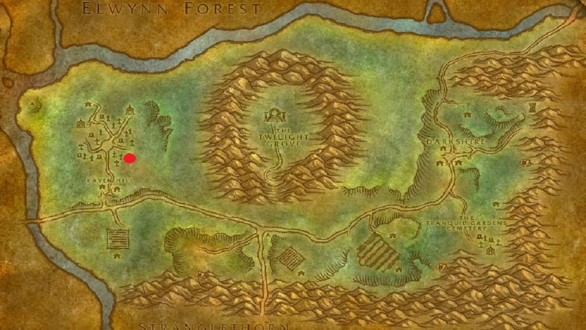 duskwood map