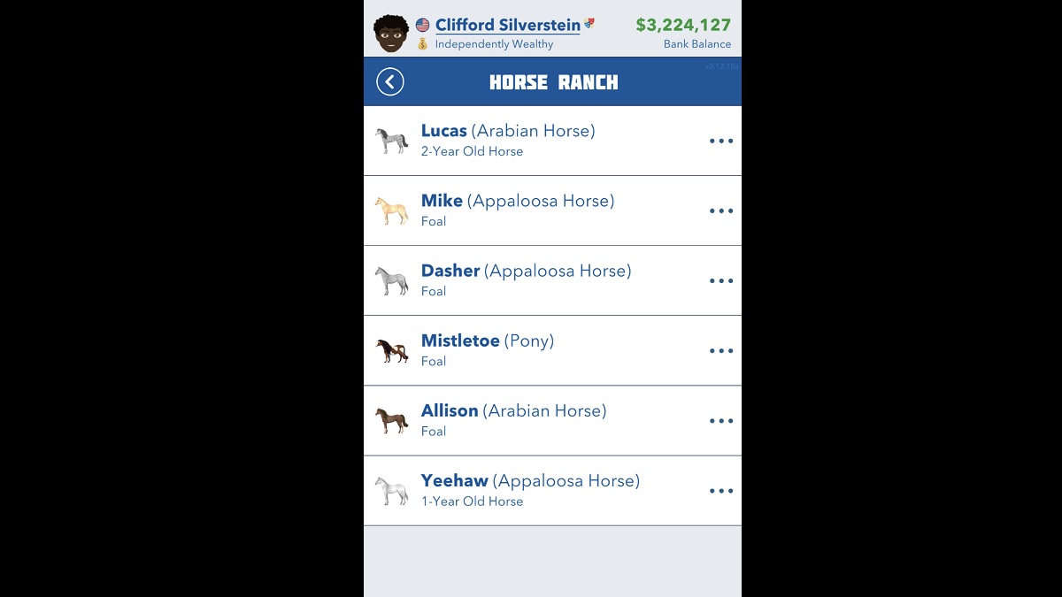 Horses available for purchase