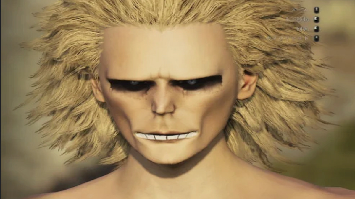 All Might true form recreation