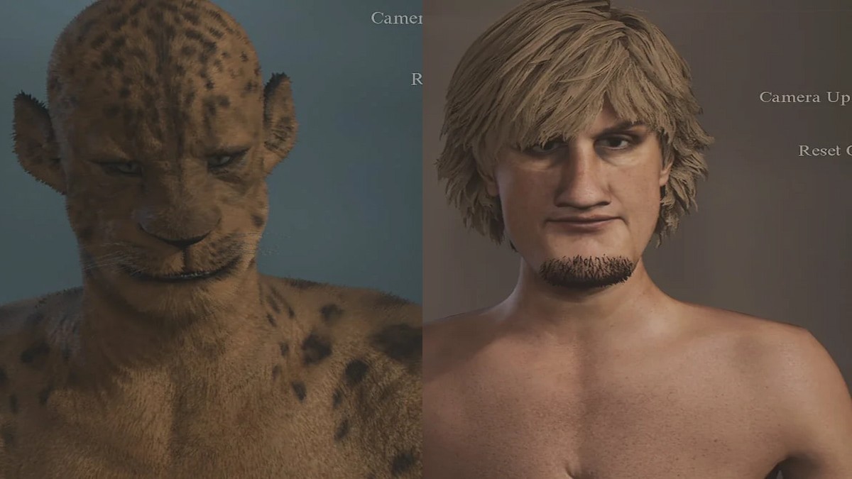 Recreation of Scooby and Shaggy from Scooby Doo