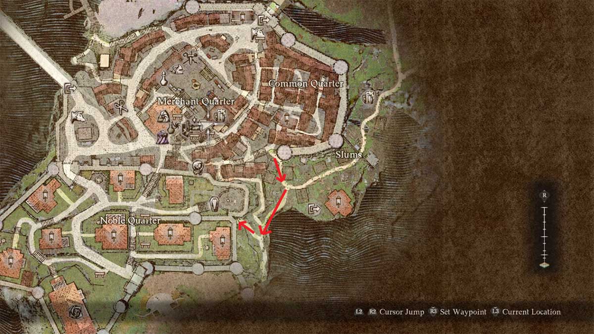 dragons dogma 2 capital of vermund map