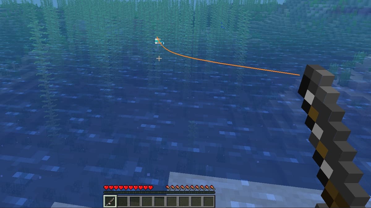 Fishing in Minecraft