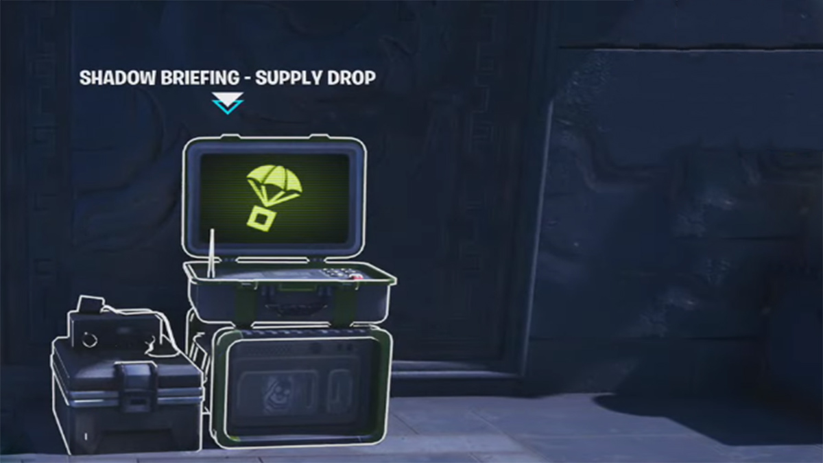 shadow briefing terminal computer in fortnite