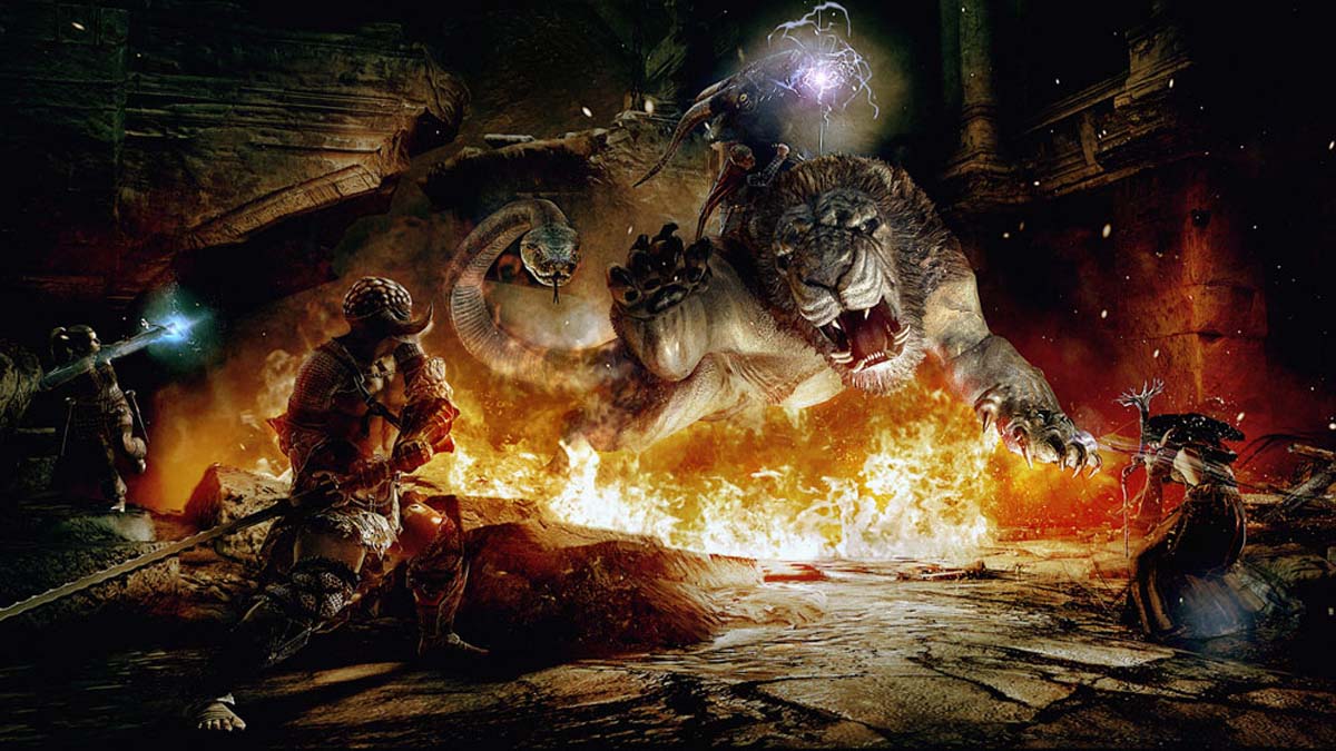 Dragon's Dogma: Dark Arisen key art