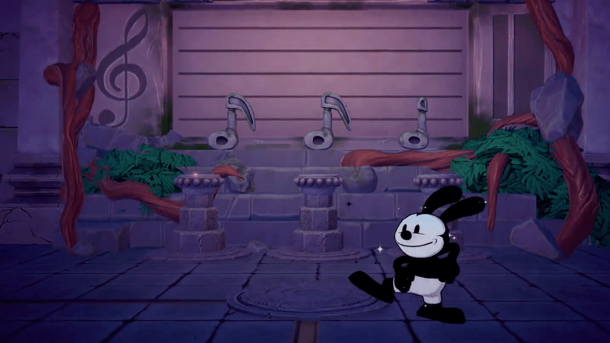 Oswald the Lucky Rabbit in Disney Dreamlight Valley