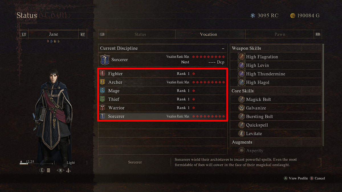 A casting specialist pawn in Dragon's Dogma 2