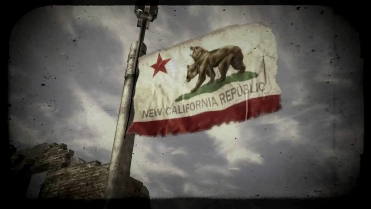 New California Republic flag. 