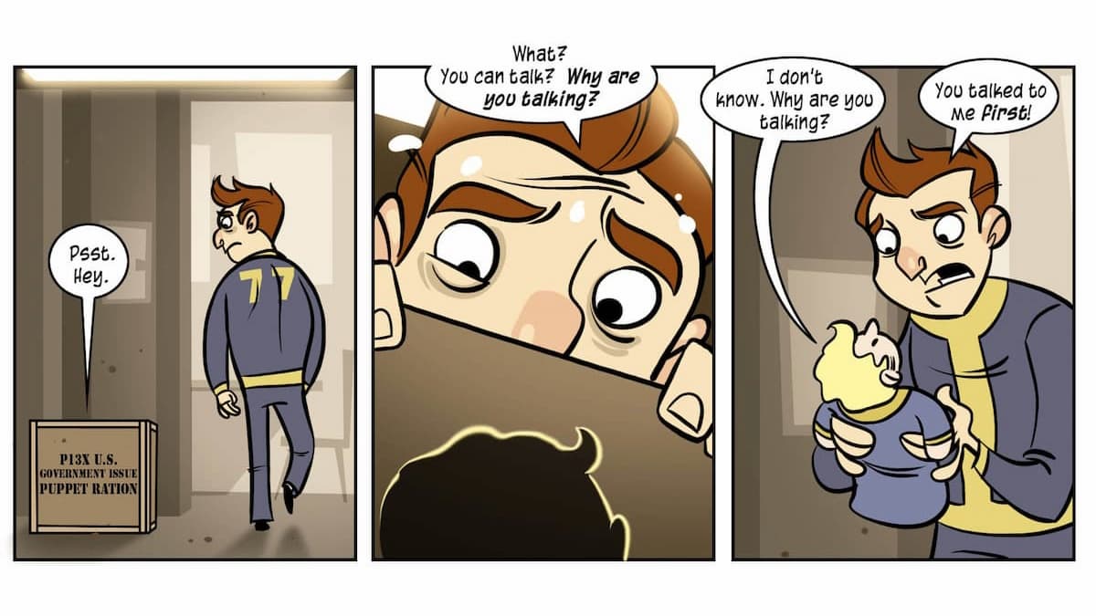 Fallout 3 Vault 77 Penny Arcade Comic