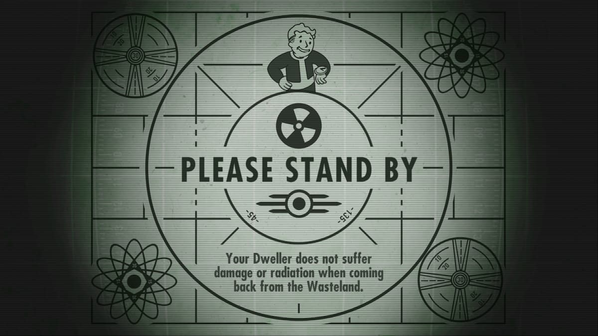 Fallout Shelter loading image.