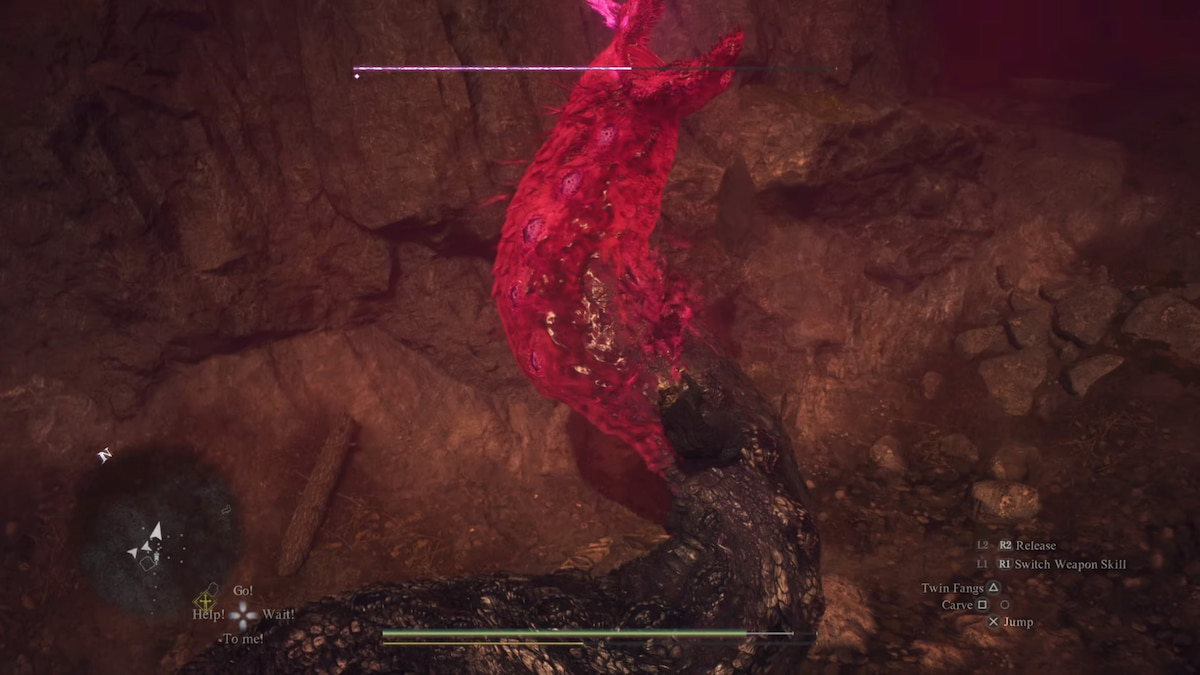 sacred arbor snake purgener in dragon's dogma 2 climbing