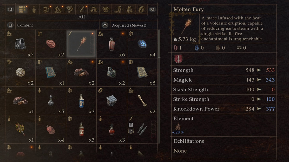 molten fury description in dragons dogma 2