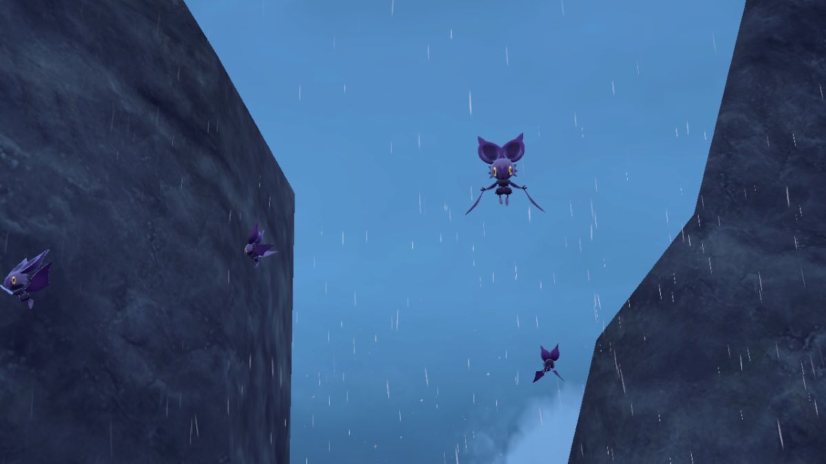 Mass outbreak of Noibat in Pokemon Scarlet & Violet