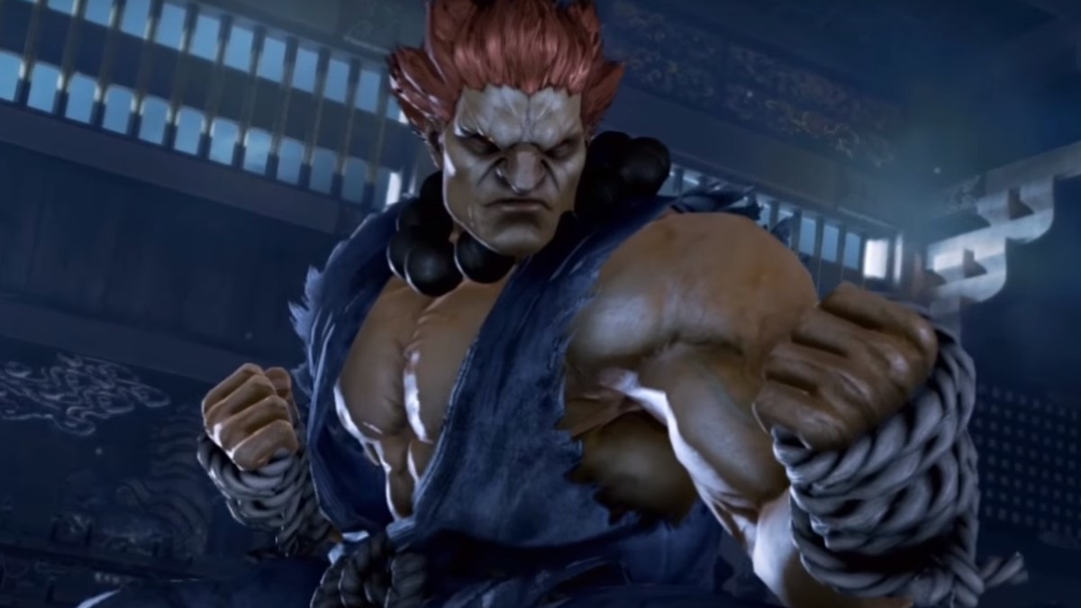 Akuma posing in Tekken 7