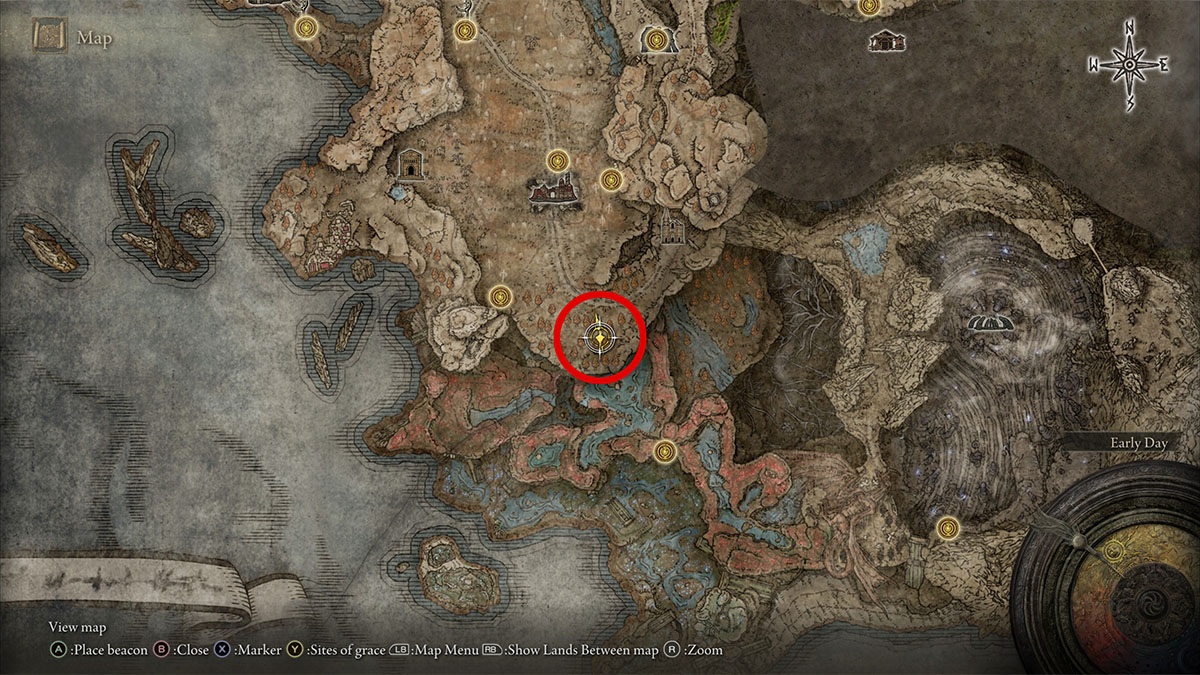 Location of Logur the Beast Claw in Elden Ring Shadow of the Erdtree