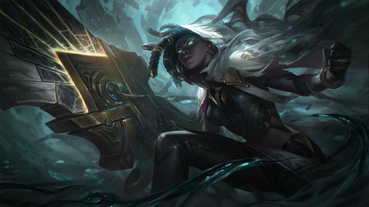 League of Legends Senna Splash Art