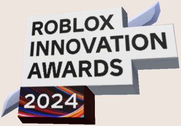 I Voted Pin 2024  from the Roblox Innovation Awards 2024 event.