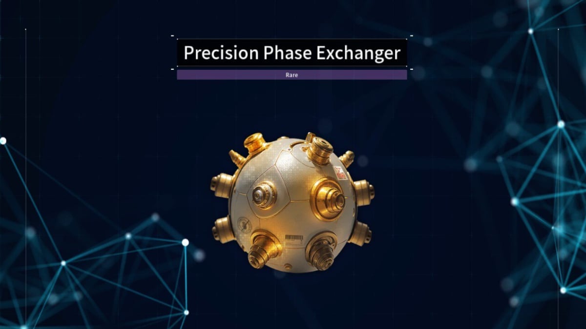 Researching a Precision Phase Exchanger in The First Descendant.