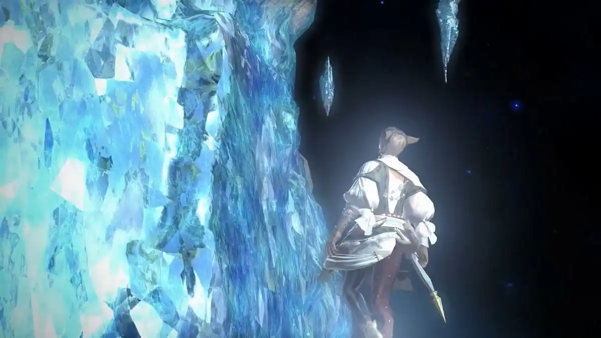 FFXIV Warrior of Light and Mothercrystal