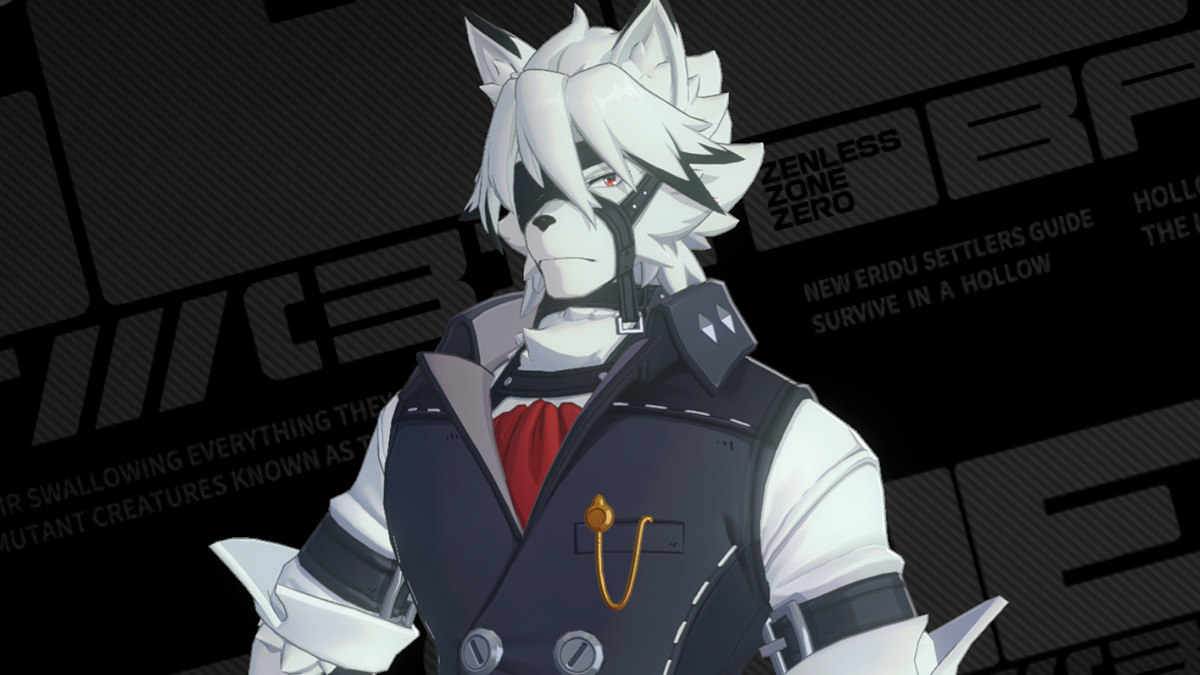 The Lycaon character screen in Zenless Zone Zero