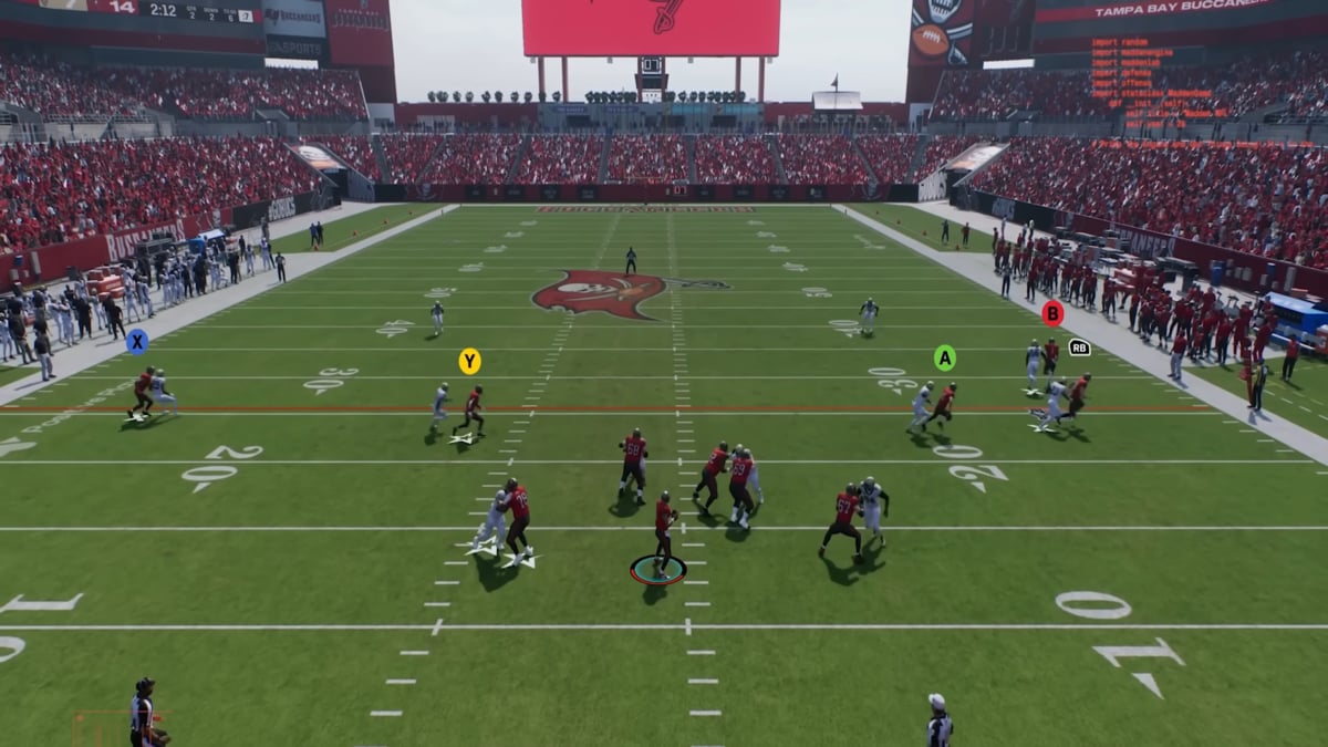 How to throw a touch pass in Madden 25