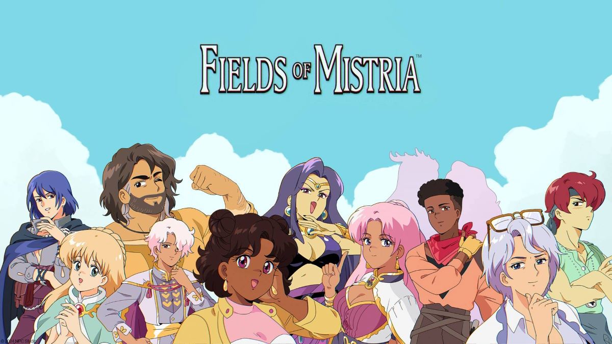 The complete romanceable cast of Fields of Mistria