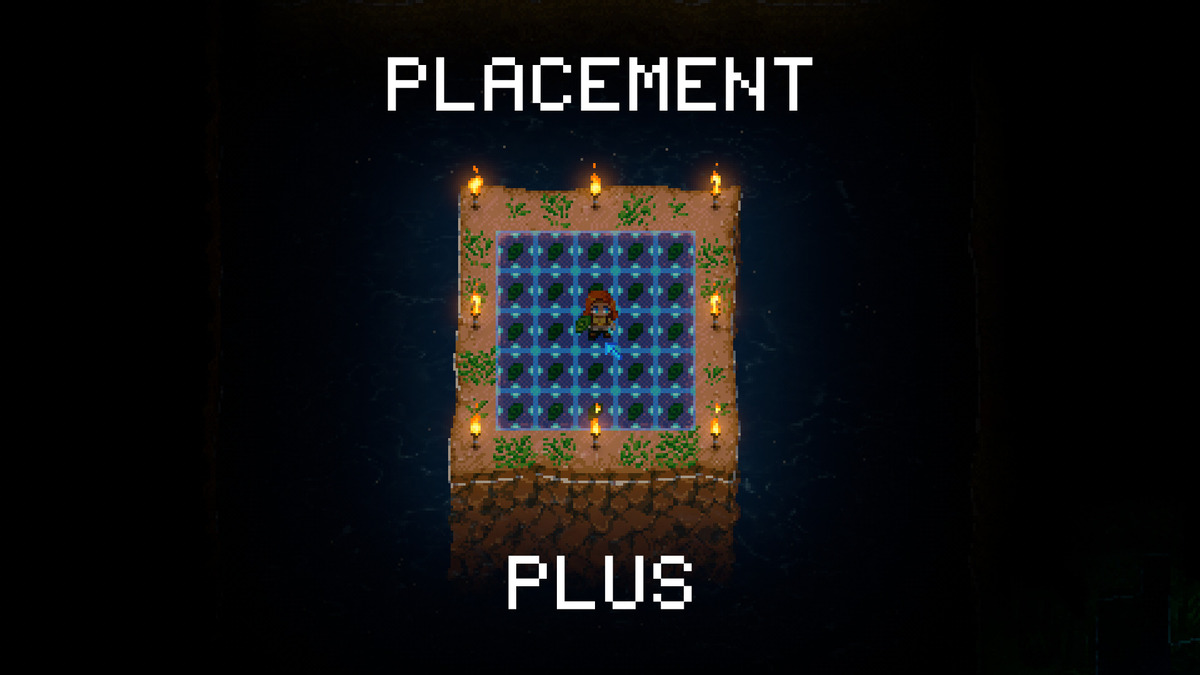 Placement Plus Mod in Core Keeper